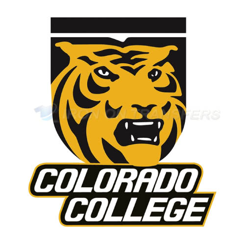 Colorado College Tigers Iron-on Stickers (Heat Transfers)NO.4173